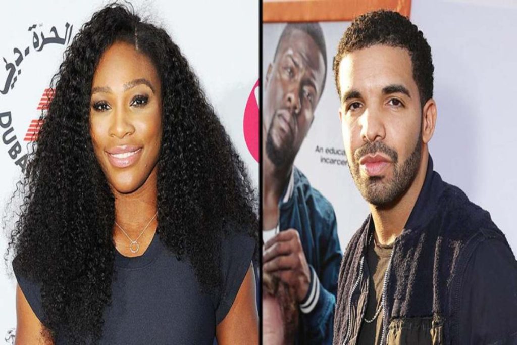 A Picture of Serena Williams and Drake