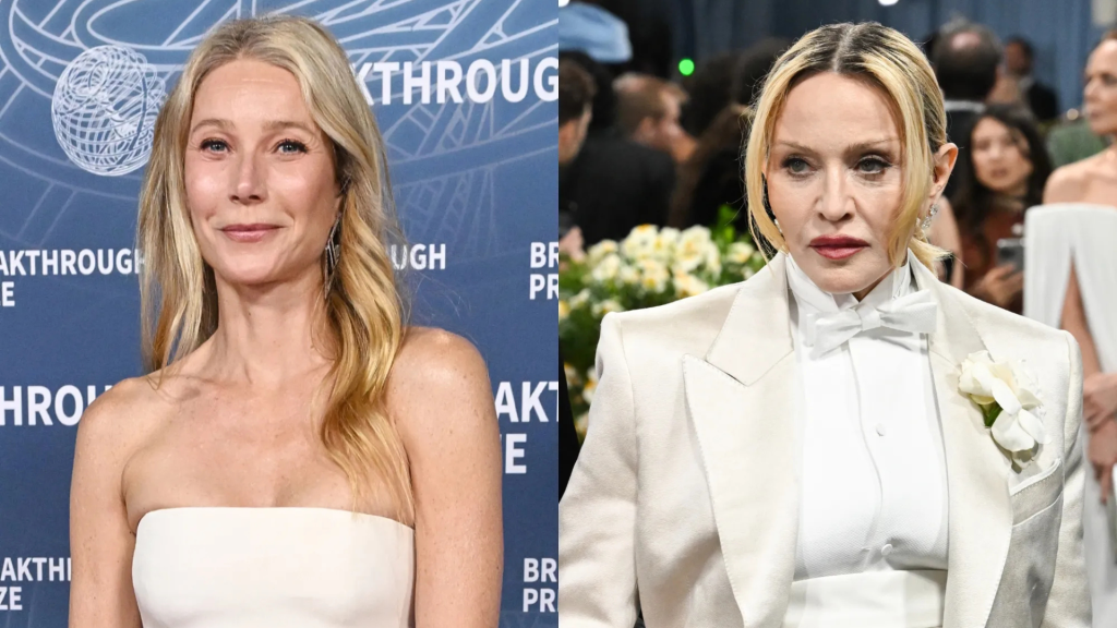 Gwyneth Paltrow and Madonna