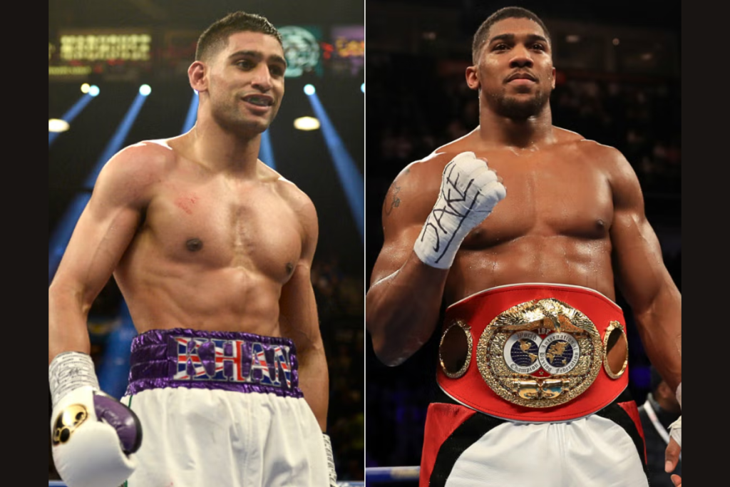 Amir Khan vs Anthony Joshua: a potential boxing clash