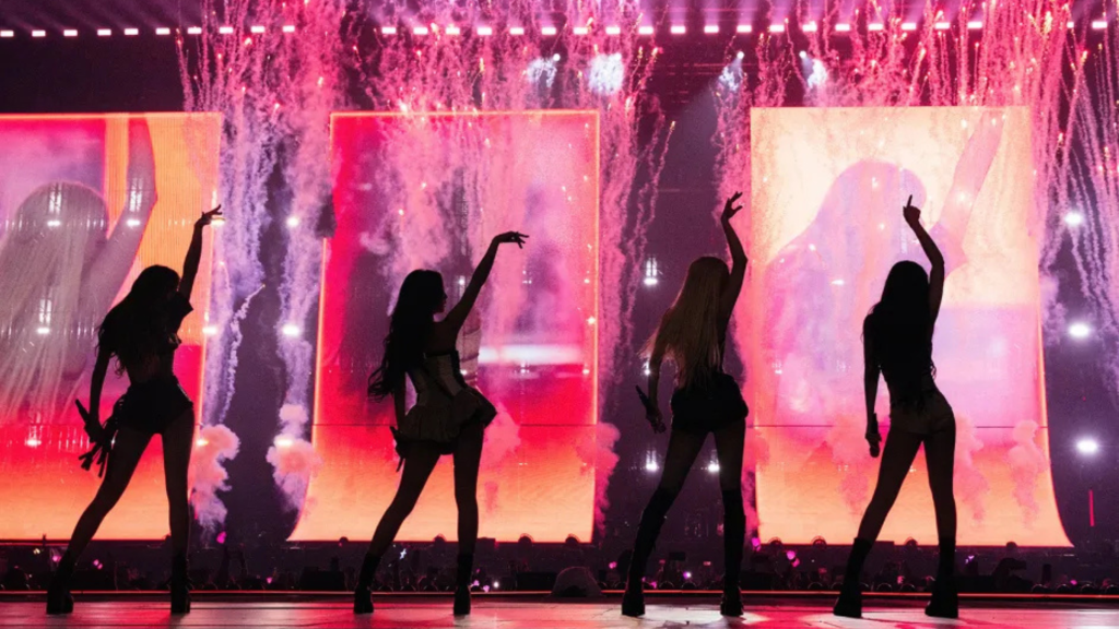 Blackpink on stage