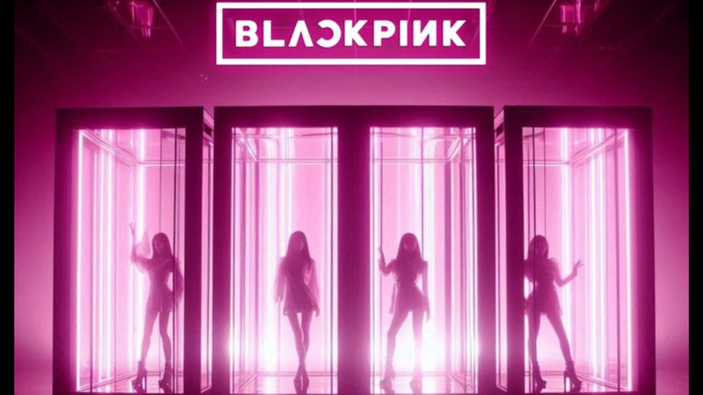 Blackpink on box stage
