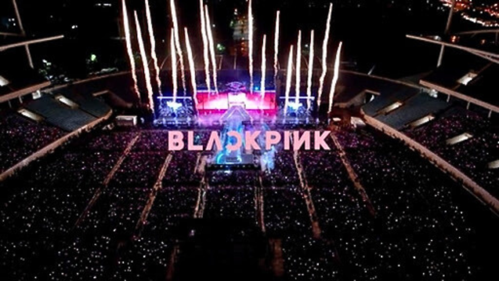 Blackpink in Wembley stadium