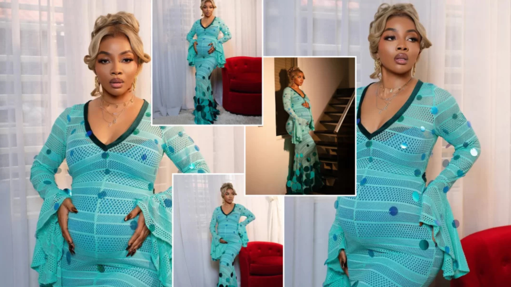 Toke Makinwa pregnancy reveal