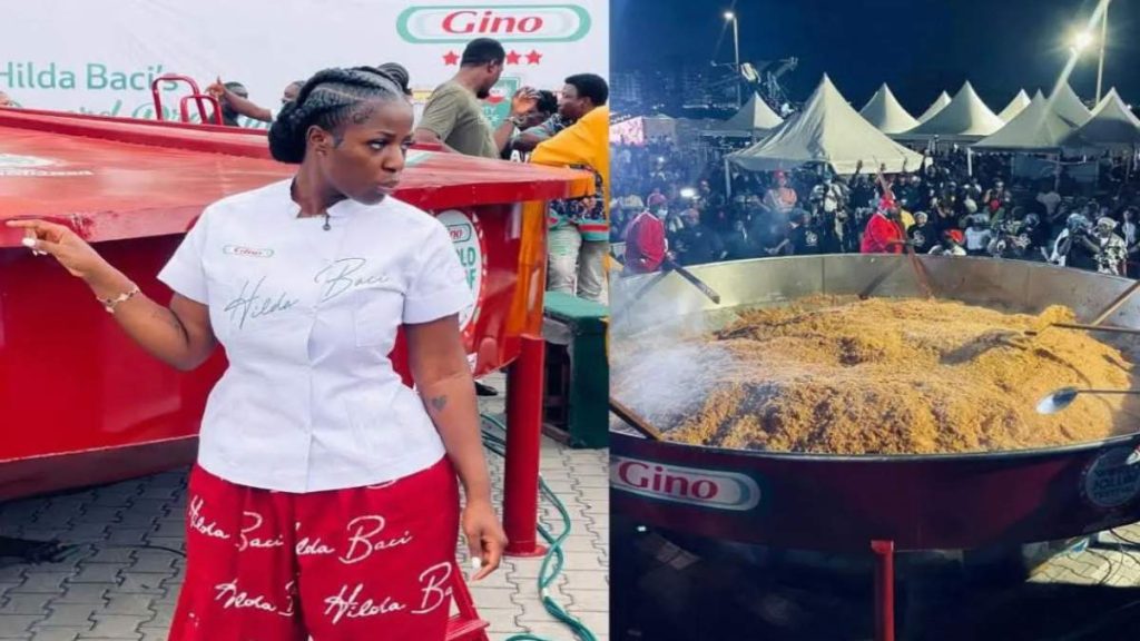 I mage of Hilda Baci GWR biggest pot of rice