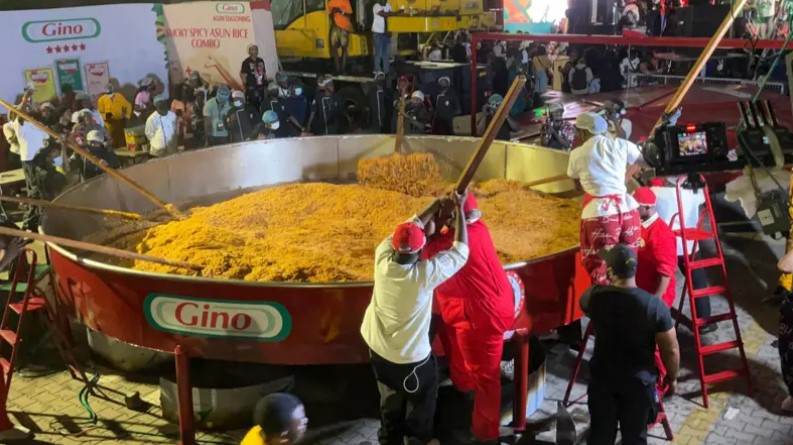 I mage of Hilda Baci GWR biggest pot of rice