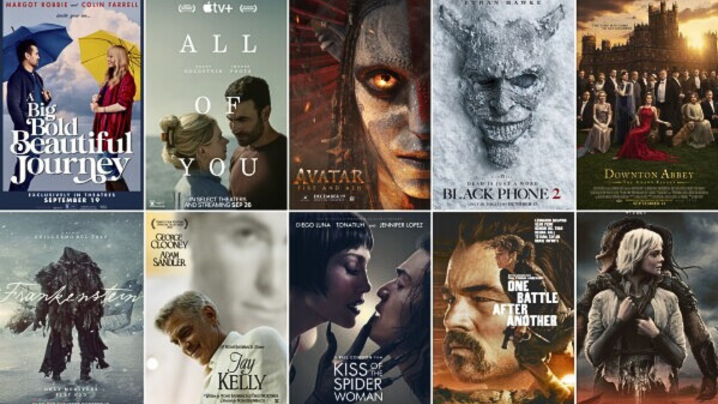 Streaming fall 2025 movies